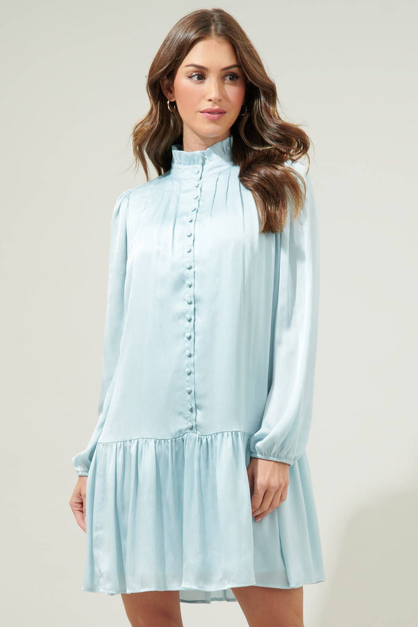 Harmony Groover Button Up Mini Dress