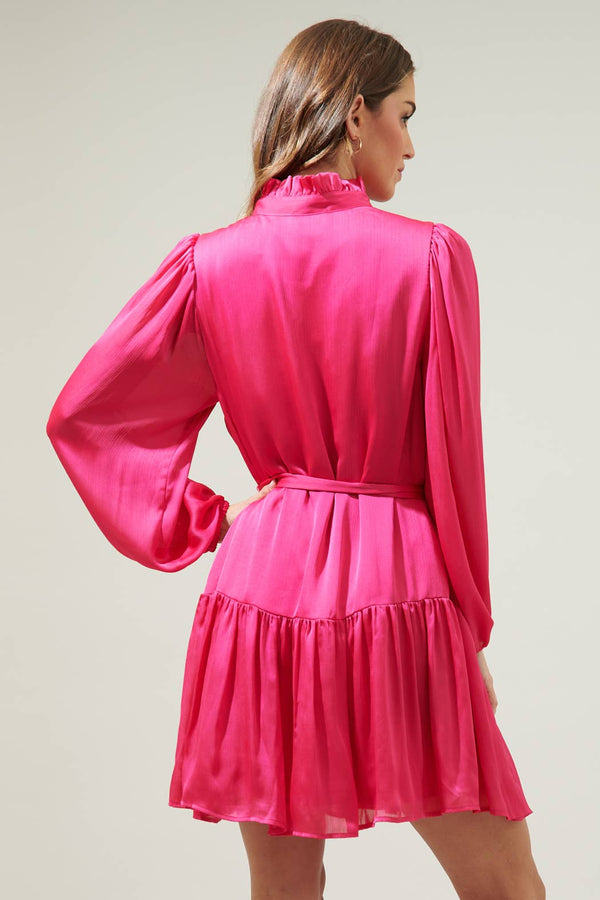 Harmony Groover Button Up Mini Dress