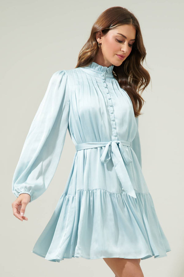 Harmony Groover Button Up Mini Dress