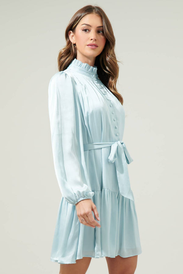 Harmony Groover Button Up Mini Dress