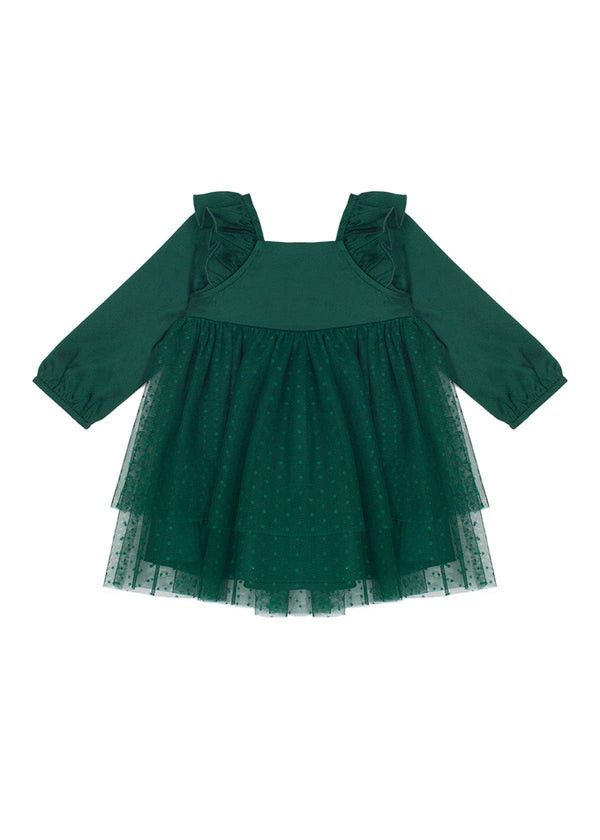 Mistletoe Emerald Dress
