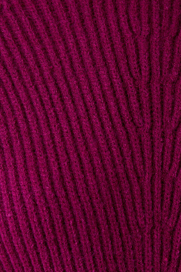 MOCK NECK COZY SWEATER DRESS