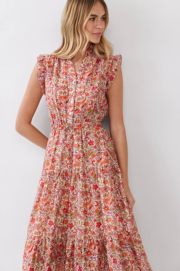 Floral Tiered Maxi Dress