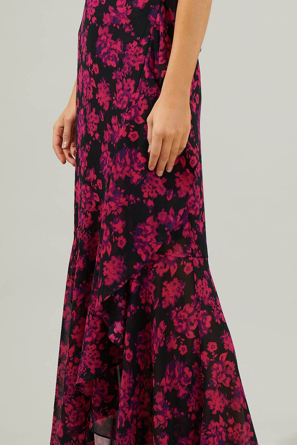 Doris Ruffle Maxi Dress
